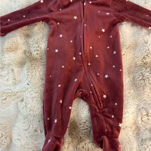 Starry Red Kids One Piece